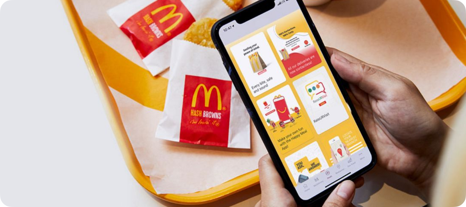 Your McDonald's Favorites, Anytime, Anywhere