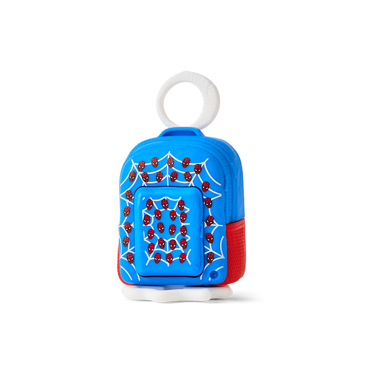 BLUE SPIDER-MAN PATTERN BACKPACK