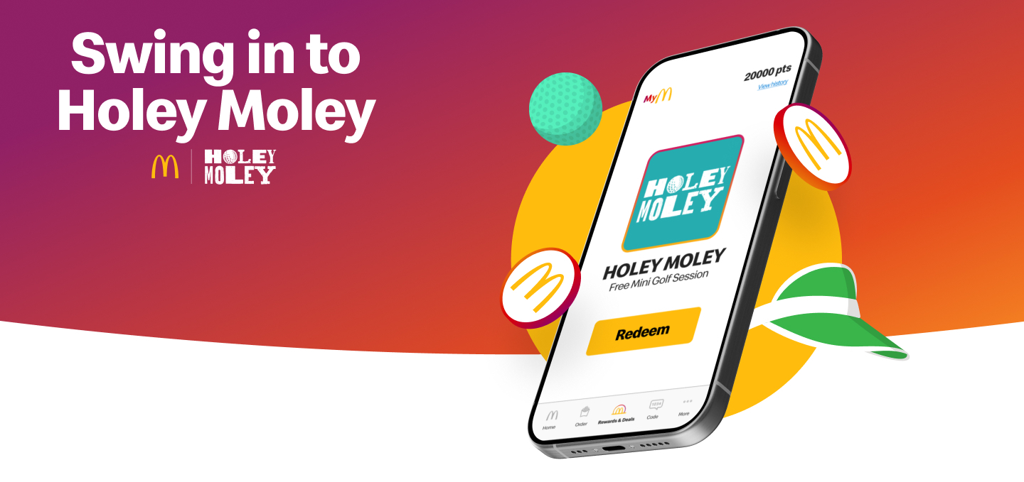 holey moley, holey moley mini golf, mini golf reward, mymaccas rewards holey moley, holey moley mymaccas, free mini golf, free mini golf session, mini golf holey moley