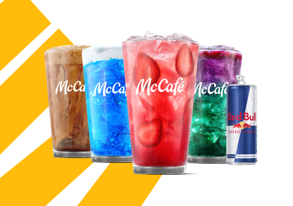 New McCafe Beverages Range