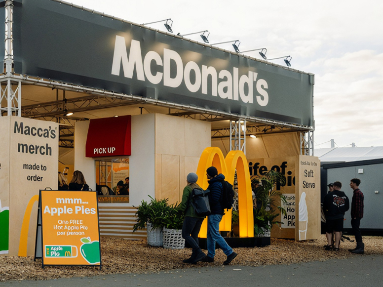 Maccas in the community, mchappy day, field days, sponsorship, junior football