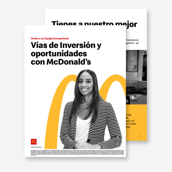 Caminos hacia la inversión y a las oportunidades con McDonald’s