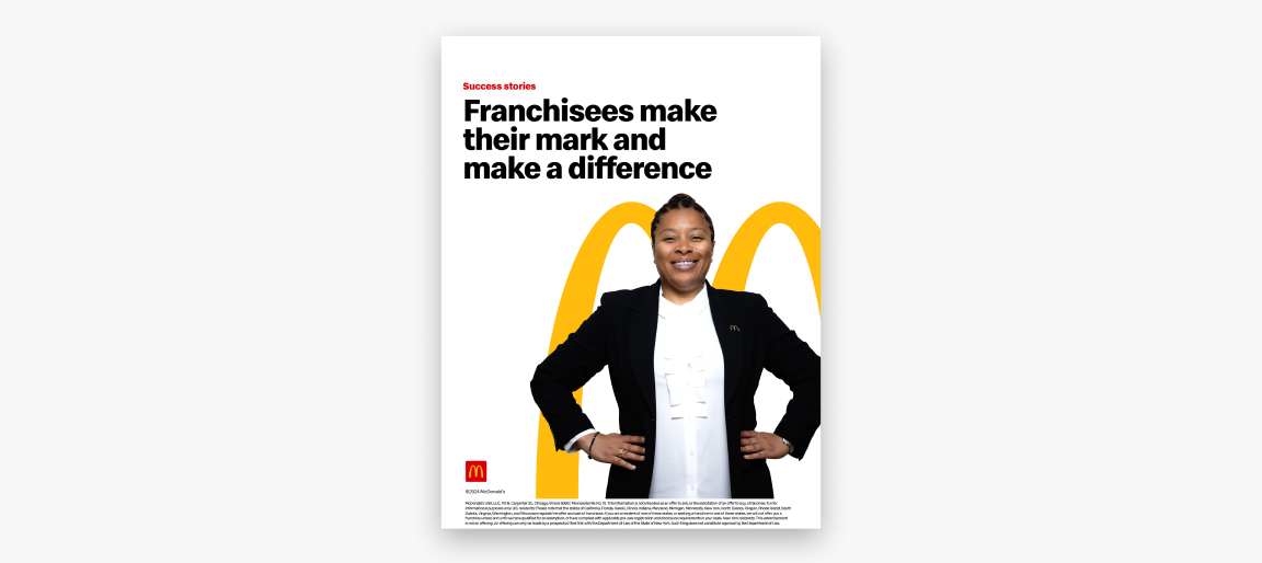 franchisees make their mark and make a difference